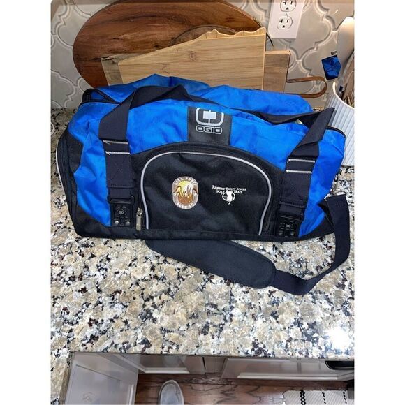 Ogio Back Forty RTJ Multi-Use Luggage 24" Duffel‎ Bag Blue - Picture 1 of 7